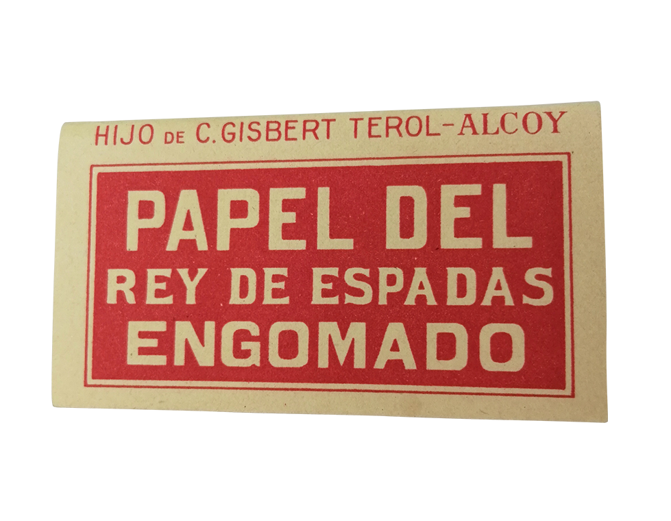 El origen del papel de fumar