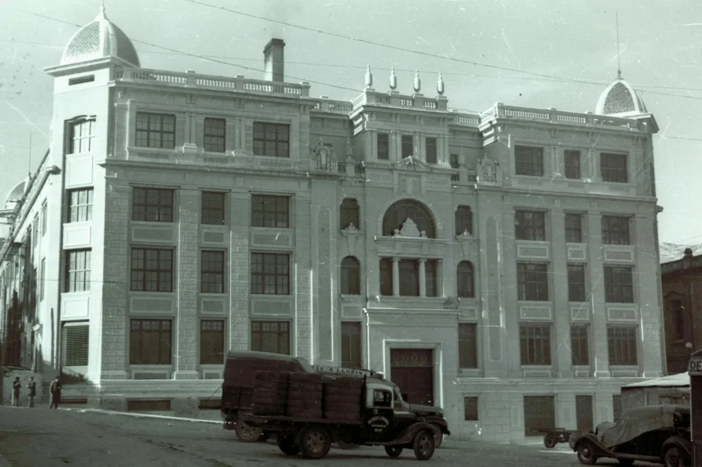 Papeleras Reunidas building in Alcoy.